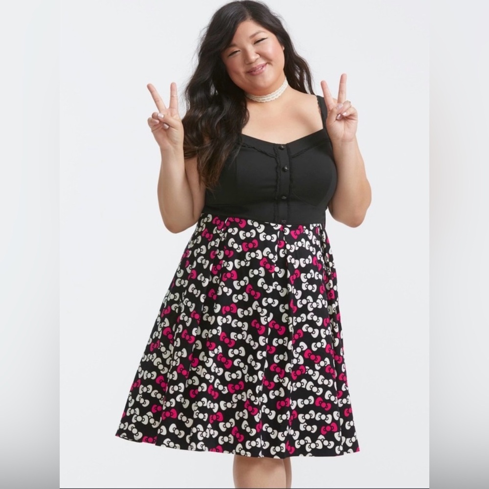 Torrid size 14 Hello Kitty  A-Line dress